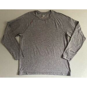 Rhone Men XL Shirt Long Sleeve Blue Golf Performance Activewear Pullover Comfort